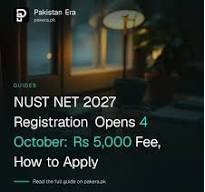 NUST Admission 2027