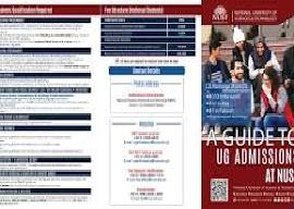 NUST Admission 2026