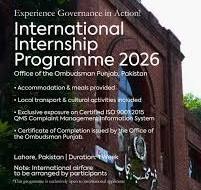 Latest internships 2026
