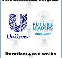 Unilever Internship & UFLP 2026