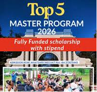 Scholarships for Masters Admissions 2026