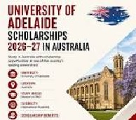 University of Adelaide Scholarships 2027