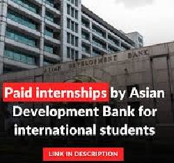 Asian Development Bank Internship 2027