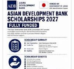 Asian Development Bank Internship 2027