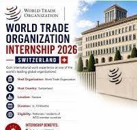 World Trade Organization Internship 2026