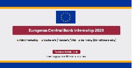 ECB Internship 2026