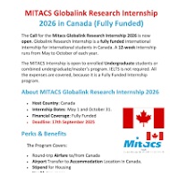 MITACS Globalink Research Internship 2026-27